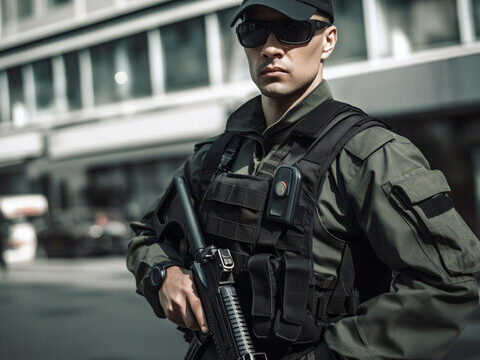 Armed residential security services