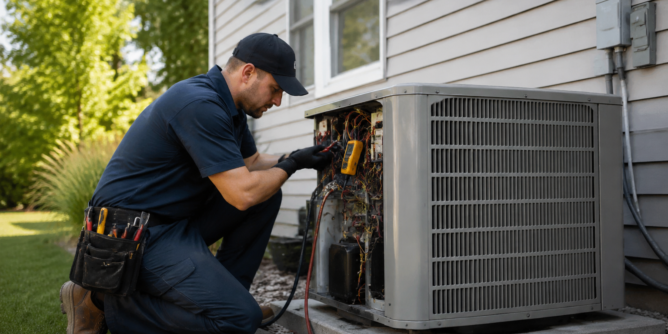 HVAC contractor Langford